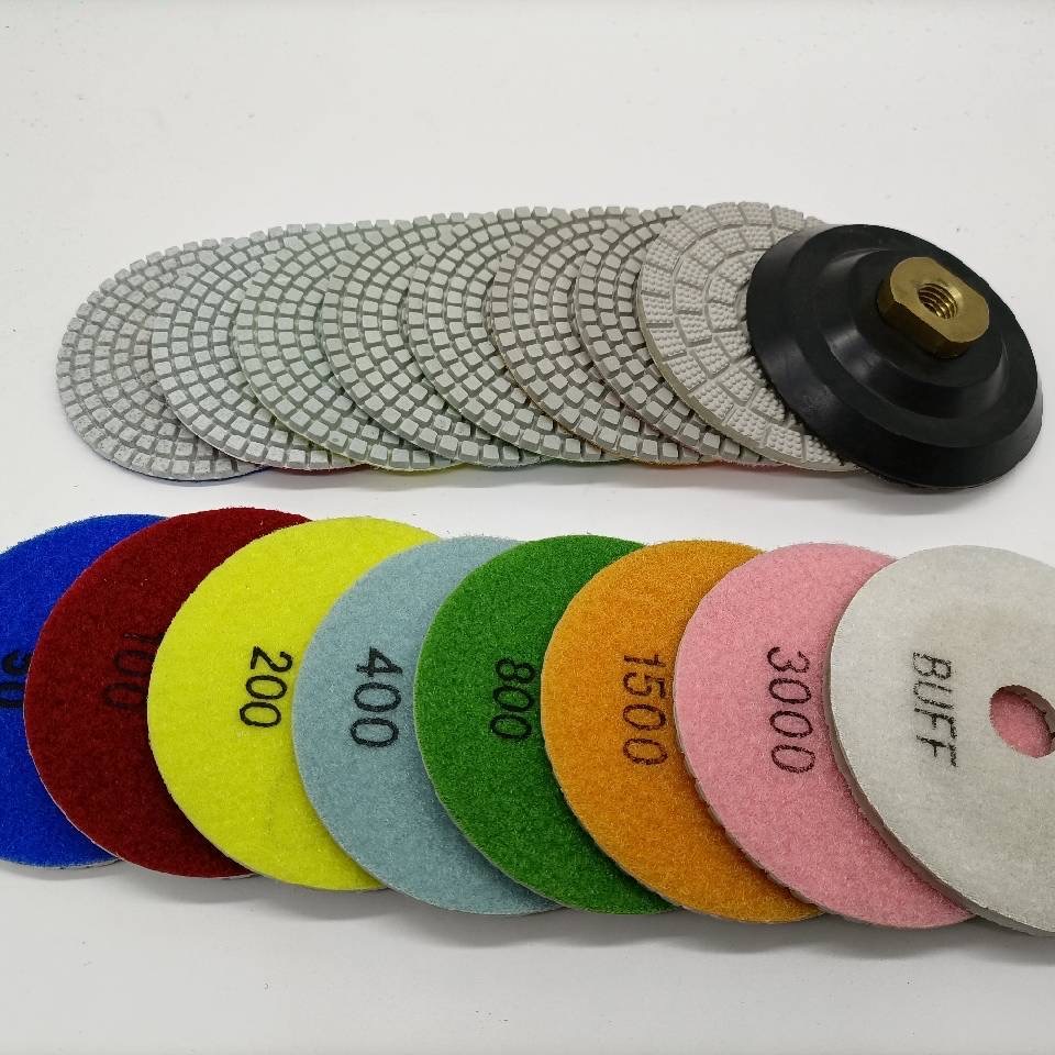 Resin soft grinding plate